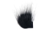 Dyed Icelandic Horse Hair Craft Fur Piece: Black - 1377-BK-AS (Y1M)