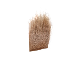 Natural Icelandic Horse Hair Craft Fur Piece: Light Brown 