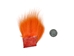Dyed Icelandic Horse Hair Craft Fur Piece: Orange - 1377-OR-AS (9UL4)