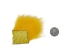 Dyed Icelandic Horse Hair Craft Fur Piece: Yellow - 1377-YL-AS (Y1M)