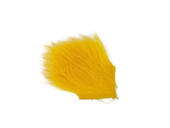 Dyed Icelandic Horse Hair Craft Fur Piece: Yellow 