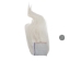 Dyed Icelandic Sheepskin Craft Fur Piece: White - 1378-WH-AS (Y1GRJ)