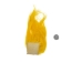 Dyed Icelandic Sheepskin Craft Fur Piece: Yellow - 1378-YL-AS (Y1GRJ)