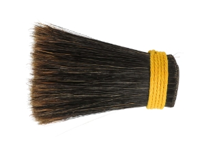 Pig Bristle Hair: Dark Brown: 5" to 6" (8 oz) 