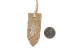 Iroquois Soapstone Arrowhead Necklace: Turtle - 144-03-01 (Y1MC06)