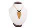 "Onondaga" Soapstone Arrowhead Necklace: Tree of Peace - 144-04 (Y2HC16)