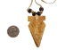 "Onondaga" Soapstone Arrowhead Necklace: Tree of Peace - 144-04 (Y2HC16)