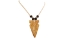 "Onondaga" Soapstone Arrowhead Necklace: Tree of Peace - 144-04 (Y2HC16)
