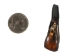Drilled Water Buffalo Tooth: Dyed Dark Brown - 174-102 (Y1NC02)