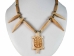 Iroquois Bone Turtle Necklace - 199-103 (Y2KC12)