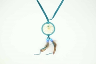 Navajo Dream Catcher Necklace: 2" 