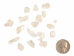 African Abalone Pieces: 5 mm: Creamy White (kg) - 220-TP-05-CR (Y3E)