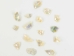 African Abalone Pieces: 10 mm: Bleached White (kg) - 220-TP-10-BW (Y3E)