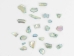 African Abalone Pieces: 10 mm: Turquoise (kg) - 220-TP-10-TQ (Y3ERE)