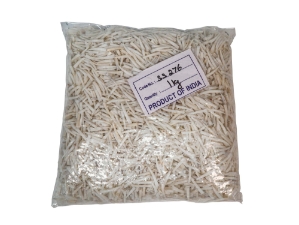Dentalium octagulatum: ~0.5" to 1" (kg) dentalia, tusk shells
