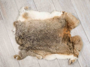 Moroccan Heavy Rabbit Skin: #1: Natural 