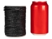 Braided Leather Cord 4mm x 25m: Black - 297C-BL40x25BK (Y2HC20)