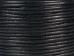 Leather Cord 0.5mm x 25m: Black - 297C-CL05x25BK (Y2LC06)