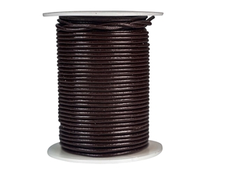 Leather Cord 1.5mm x 25m: Brown 
