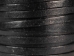 Flat Leather Cord 3mm x 25m: Black - 297C-FL30x25BK (Y2GC03)