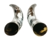 Pair of Polished Steer Horns: 26" to 28": Assorted - 304-P2628-AS (Y3HRK)