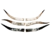 Pair of Polished Steer Horns: 26" to 28": Assorted - 304-P2628-AS (Y3HRK)