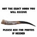 Polished Steer Horn: 26" to 28": Assorted - 304-S2628-AS (Y3HRK)
