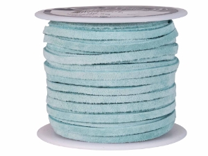 Suede Lacing 1/8": Aqua 
