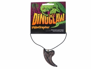Velociraptor Claw Pendant Necklace 
