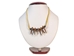 Real Iroquois Badger Claw Necklace: 5-Claw - 368-705 (8UN13)