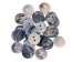 Blue Mussel Button: 22L (14.2mm or 0.56") - 386-22L (Y1J)