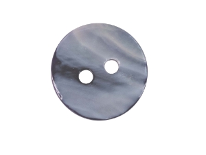 Blue Mussel Button: 22L (14.2mm or 0.56") 