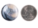 Blue Mussel Button: 40L (25.4mm or 1.0") - 386-40L (Y1J)