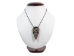 Fancy Arrowhead Black Thread Necklace - 404-FAB-AS (Y1MC02)