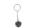Caged Tumbled Stone Keychain: Black Obsidian - 42-CTBO (Y1MC02)