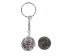 Caged Tumbled Stone Keychain: Lepidolite - 42-CTLE (Y1MC02)