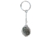 Caged Tumbled Stone Keychain: Moss Agate - 42-CTMA (Y1MC02)