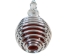 Caged Tumbled Stone Keychain: Mahogany Obsidian - 42-CTMO (Y1MC02)