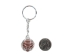Caged Tumbled Stone Keychain: Red Aventurine - 42-CTRA (Y1MC02)