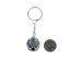 Caged Tumbled Stone Keychain: Sodalite - 42-CTSO (Y1MC02)