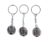 Caged Tumbled Stone Keychain: Sodalite - 42-CTSO (Y1MC02)