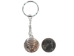 Caged Tumbled Stone Keychain: Sunstone - 42-CTSU (Y1MC02)