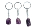 Tumbled Stone Keychain: Amethyst - 42-TSAM (Y1MC02)