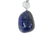 Caged Tumbled Stone Keychain: Lapis Lazuli - 42-CTLL (Y1MC02)