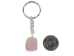 Tumbled Stone Keychain: Rose Quartz - 42-TSRQ (Y1MC02)