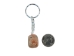 Caged Tumbled Stone Keychain: Sunstone - 42-CTSU (Y1MC02)
