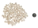 Etched Round Bone Bead: Style A: ~0.5" (100 pcs) - 520-A-C (Y2DC02)
