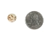 Etched Round Bone Bead: Style A: ~0.5" (100 pcs) - 520-A-C (Y2DC02)