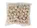 Etched Round Bone Bead: Style A: ~0.5" (100 pcs) - 520-A-C (Y2DC02)