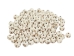 Etched Round Bone Bead: Style B: ~0.5" (100 pcs) - 520-B-C (Y2DC02)